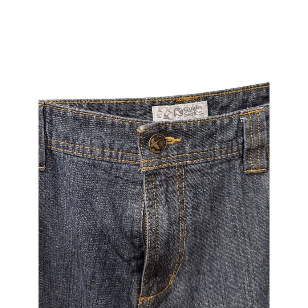 Guide Series Womens Flannel lined Denim Jeans Size 12 Relaxed Fit Casual Wear - Picture 2 of 4